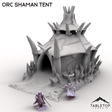 Tabletop Terrain Building Orc Shaman Tent