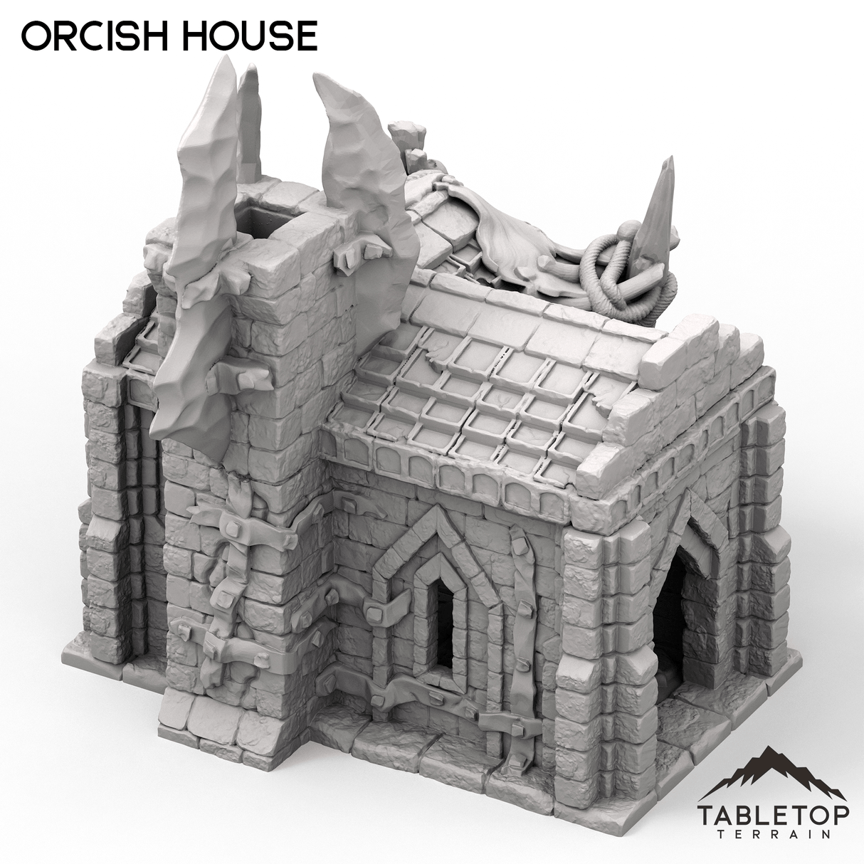Tabletop Terrain Building Orcish House - Kingdom of Azragor