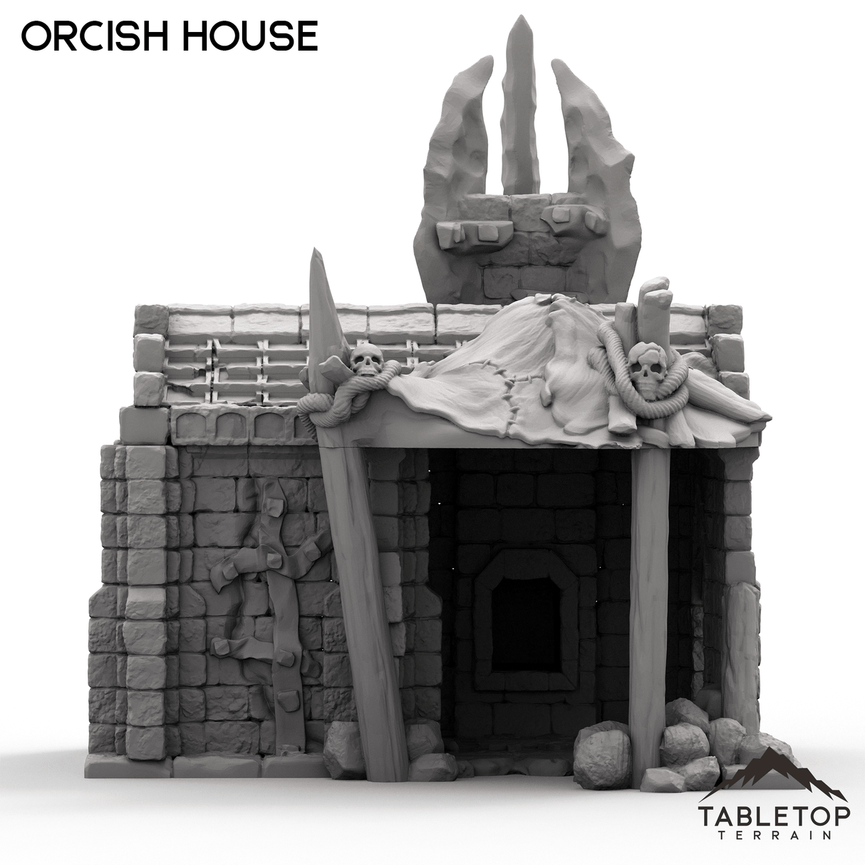 Tabletop Terrain Building Orcish House - Kingdom of Azragor