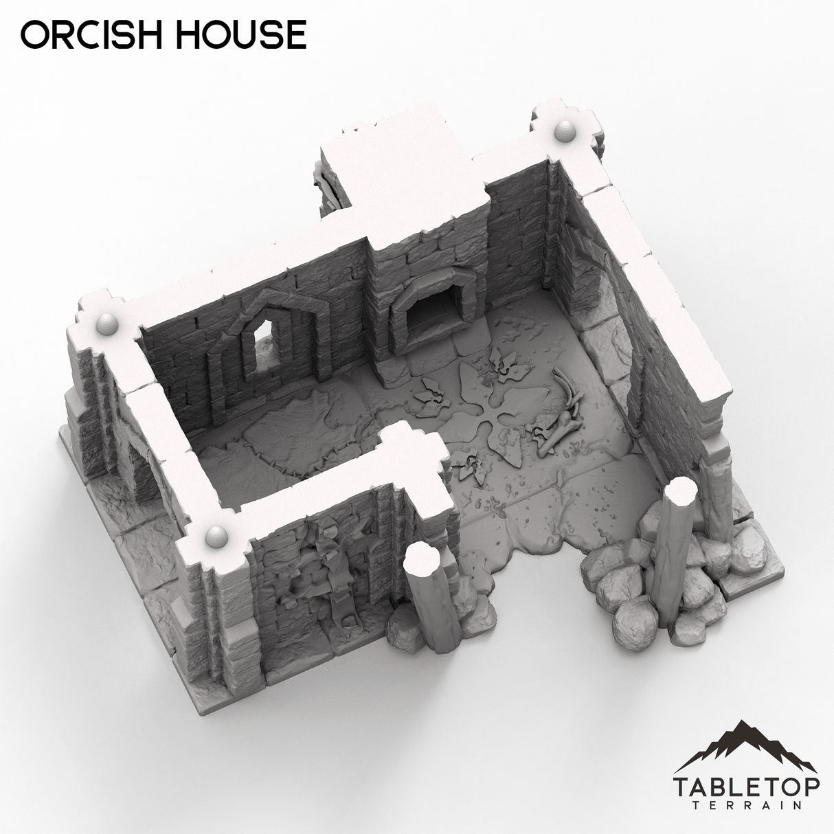 Tabletop Terrain Building Orcish House - Kingdom of Azragor