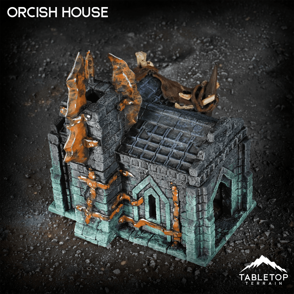 Tabletop Terrain Building Orcish House - Kingdom of Azragor