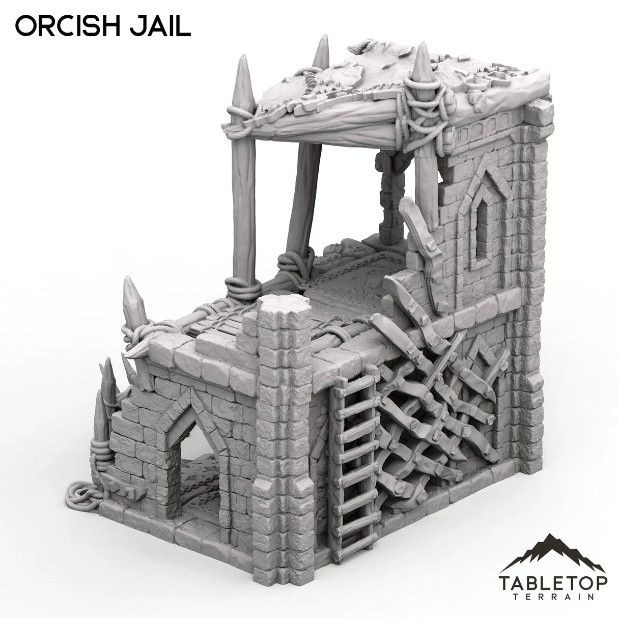 Tabletop Terrain Building Orcish Jail - Kingdom of Azragor