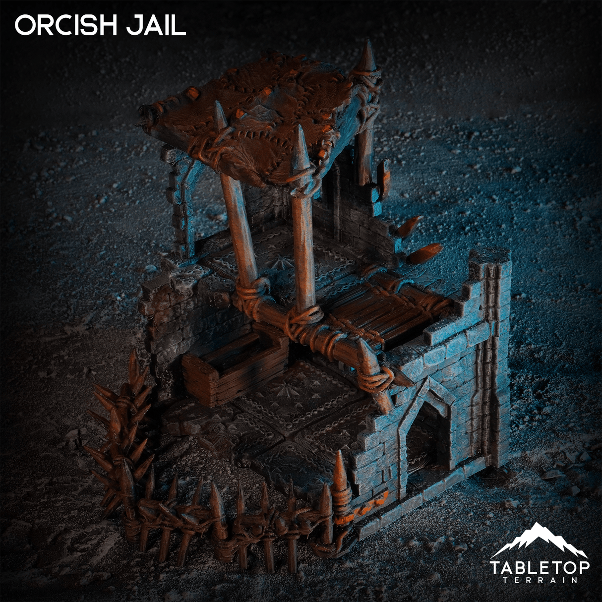 Tabletop Terrain Building Orcish Jail - Kingdom of Azragor