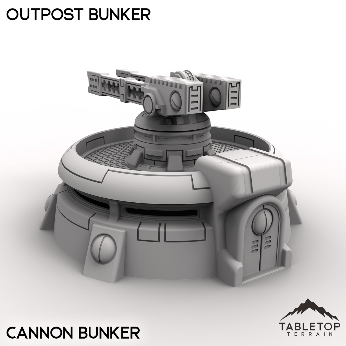 Tabletop Terrain Building Outpost Bunker