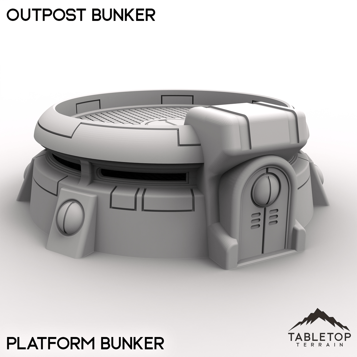 Tabletop Terrain Building Outpost Bunker