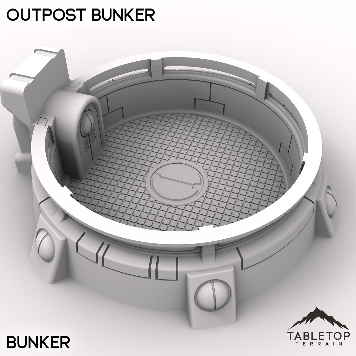 Tabletop Terrain Building Outpost Bunker