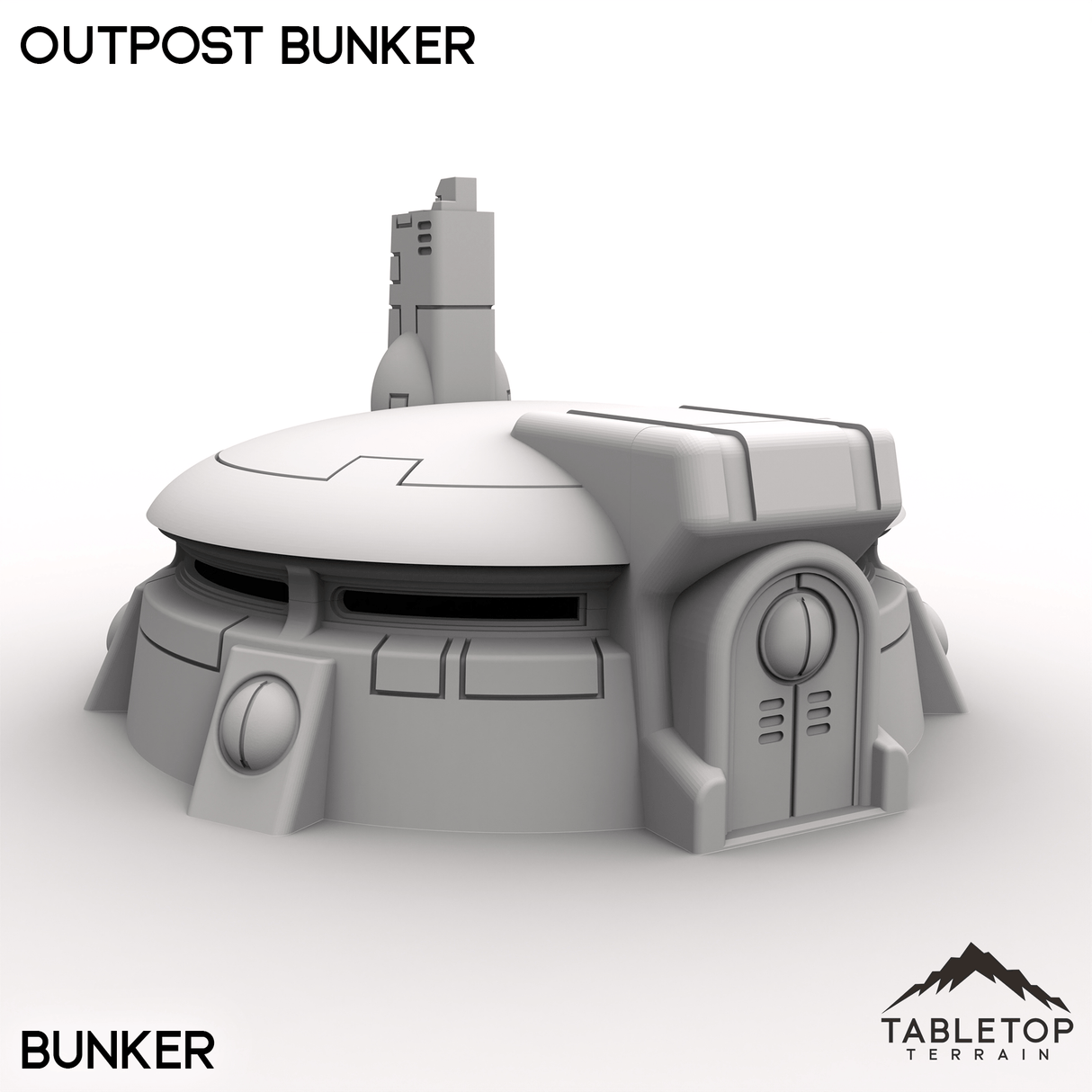Tabletop Terrain Building Outpost Bunker