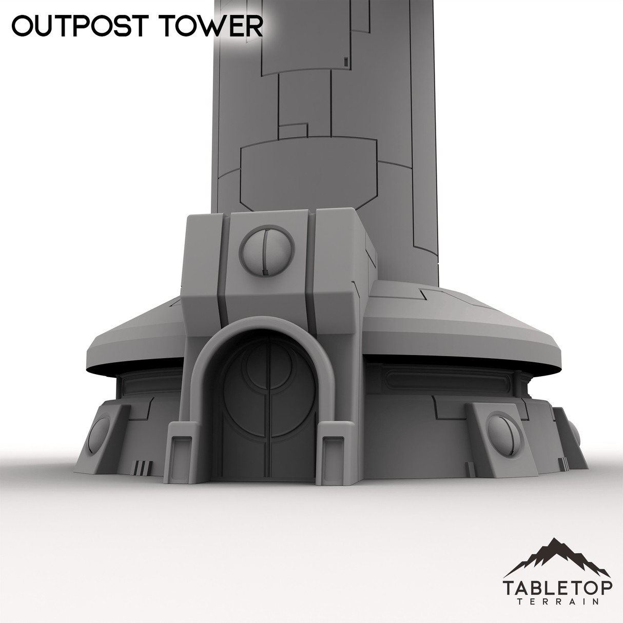 Tabletop Terrain Building Outpost Tower