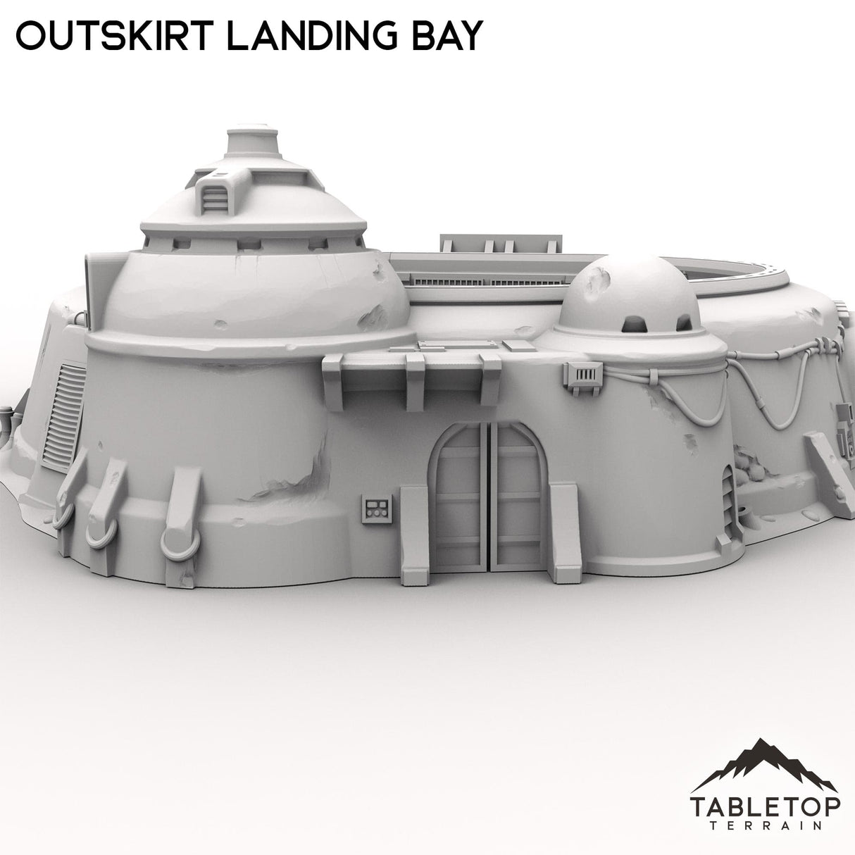 Tabletop Terrain Building Outskirt Landing Bay