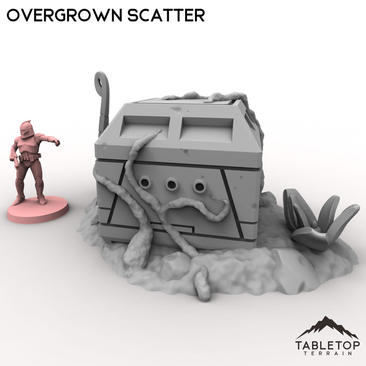 Tabletop Terrain Building Overgrown Scatter