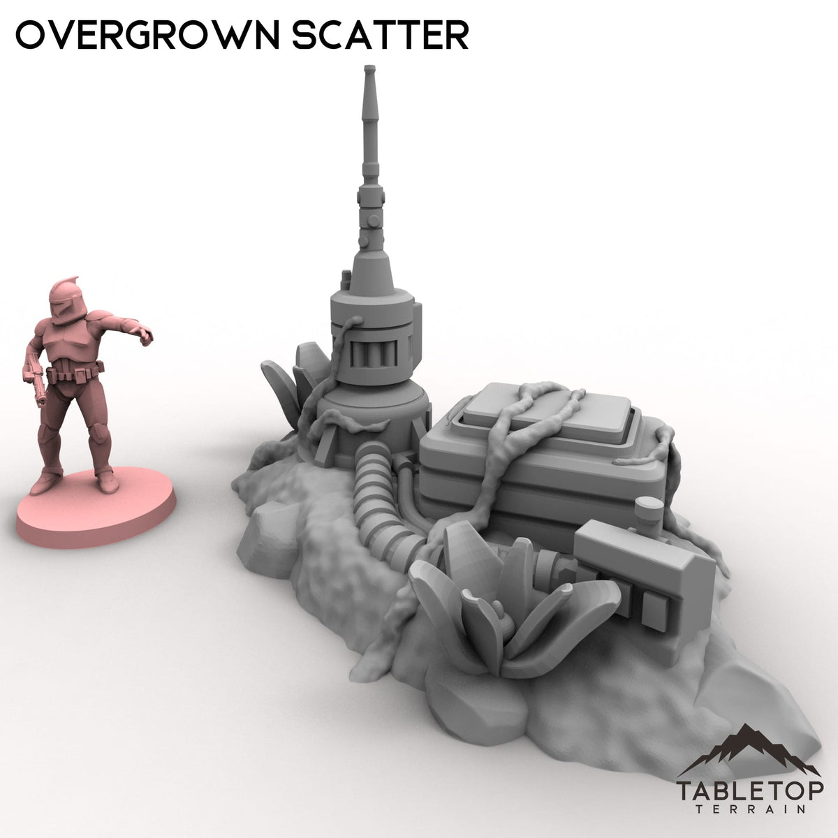 Tabletop Terrain Building Overgrown Scatter
