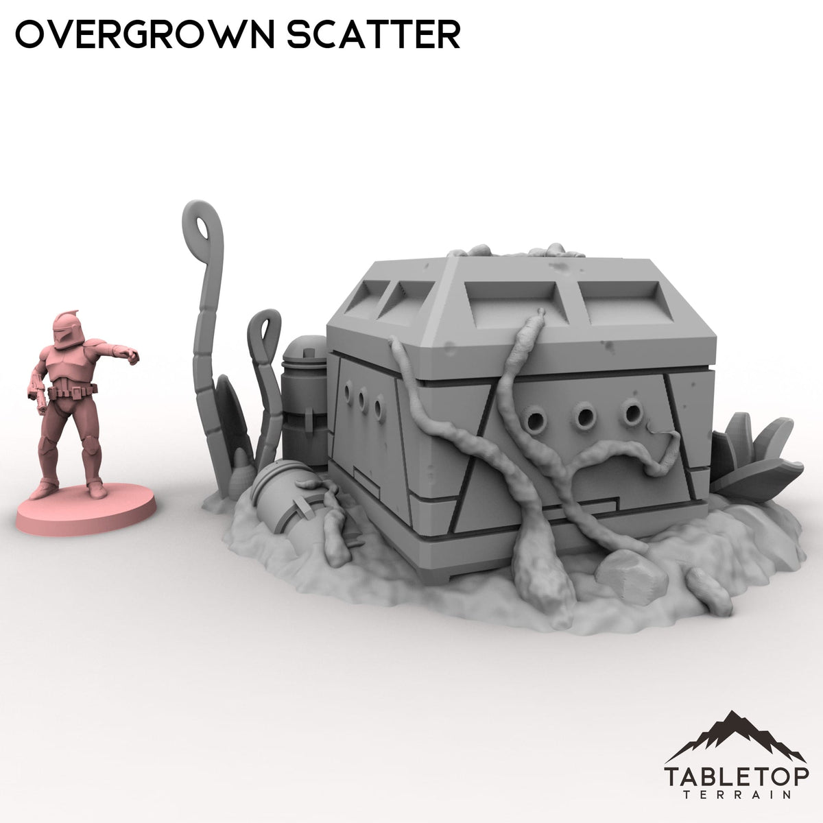 Tabletop Terrain Building Overgrown Scatter