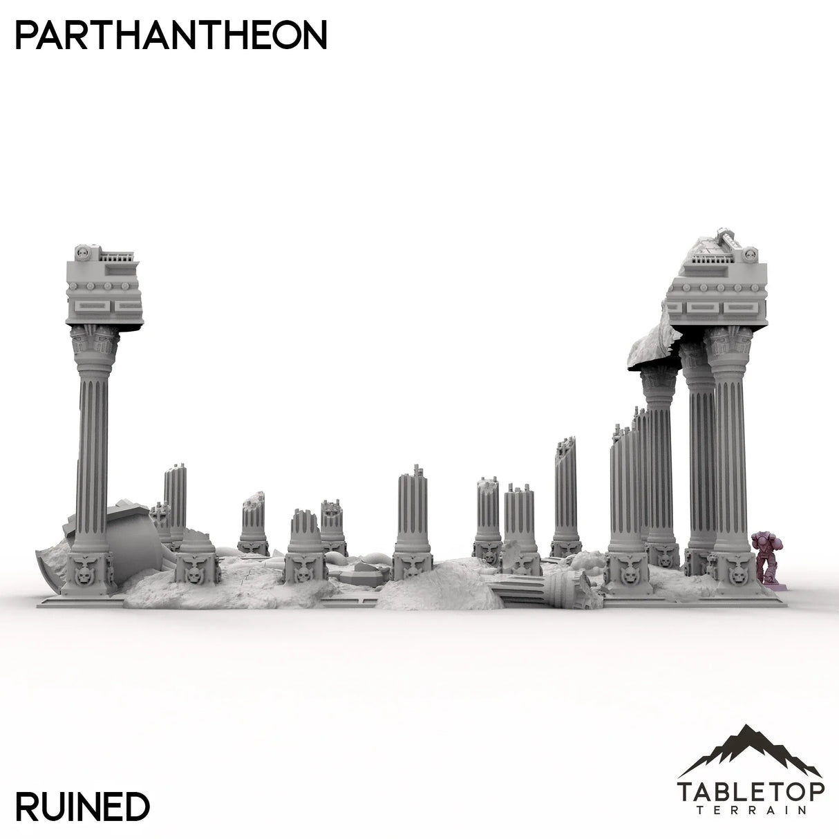 Tabletop Terrain Building Parthantheon