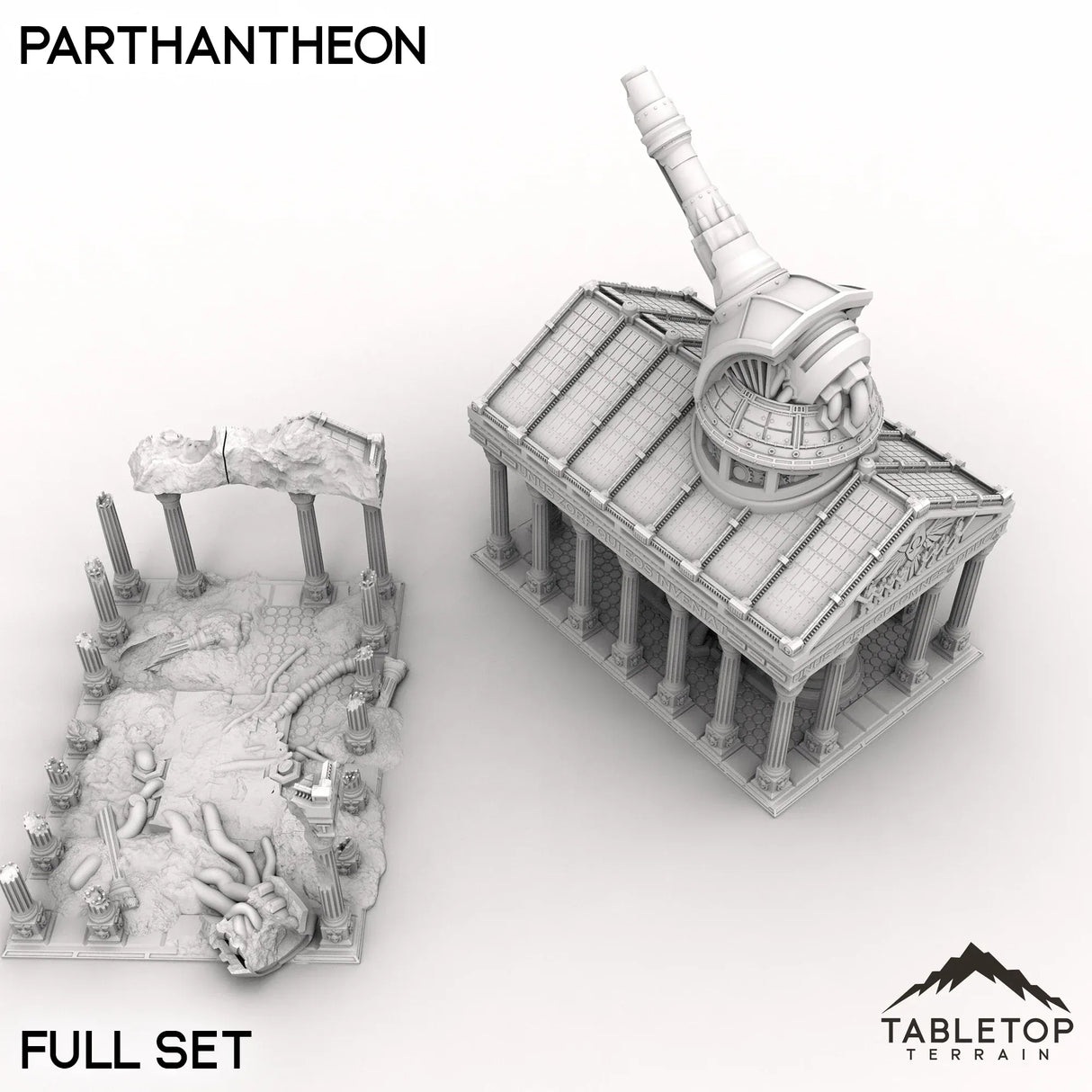 Tabletop Terrain Building Parthantheon