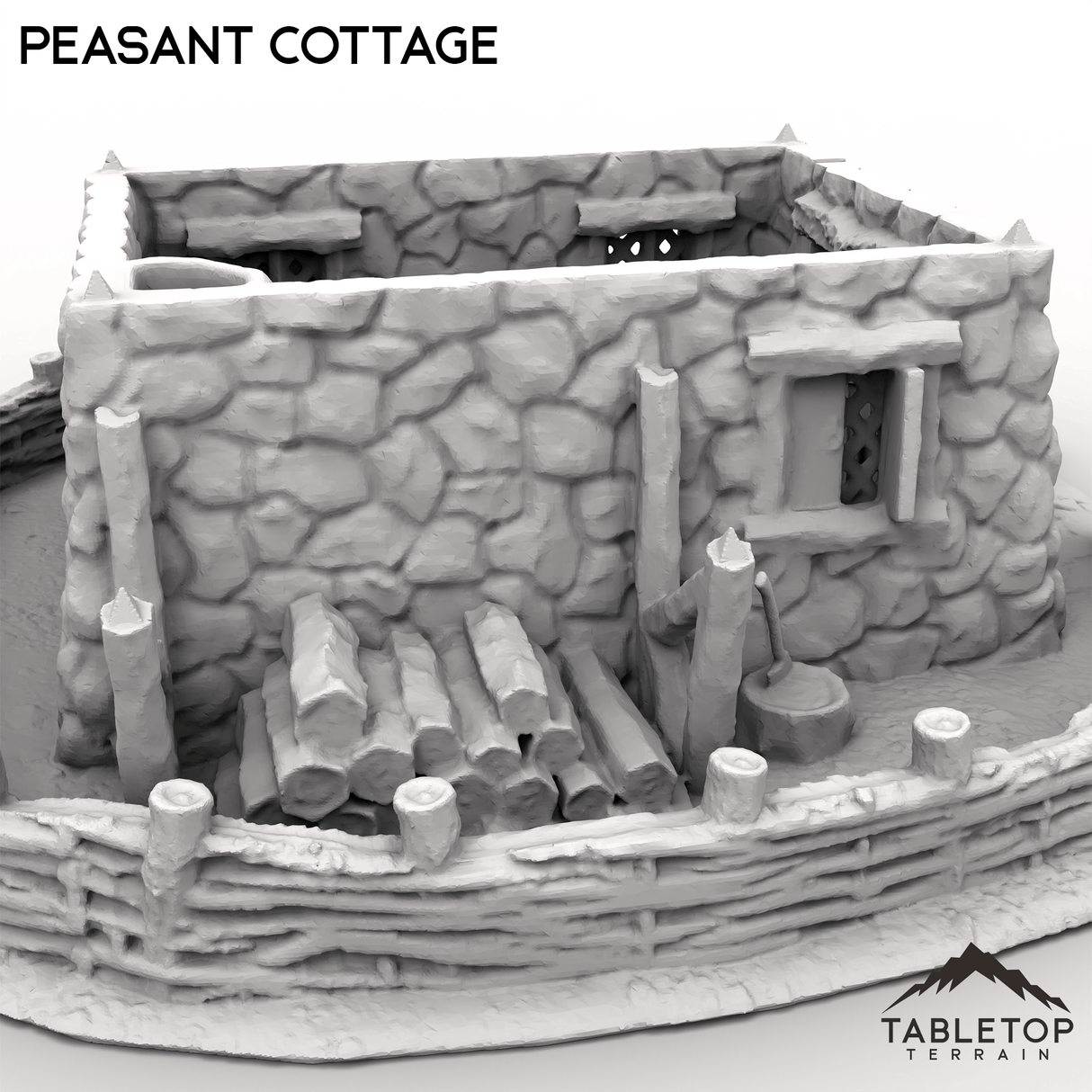 Tabletop Terrain Building Peasant Cottage