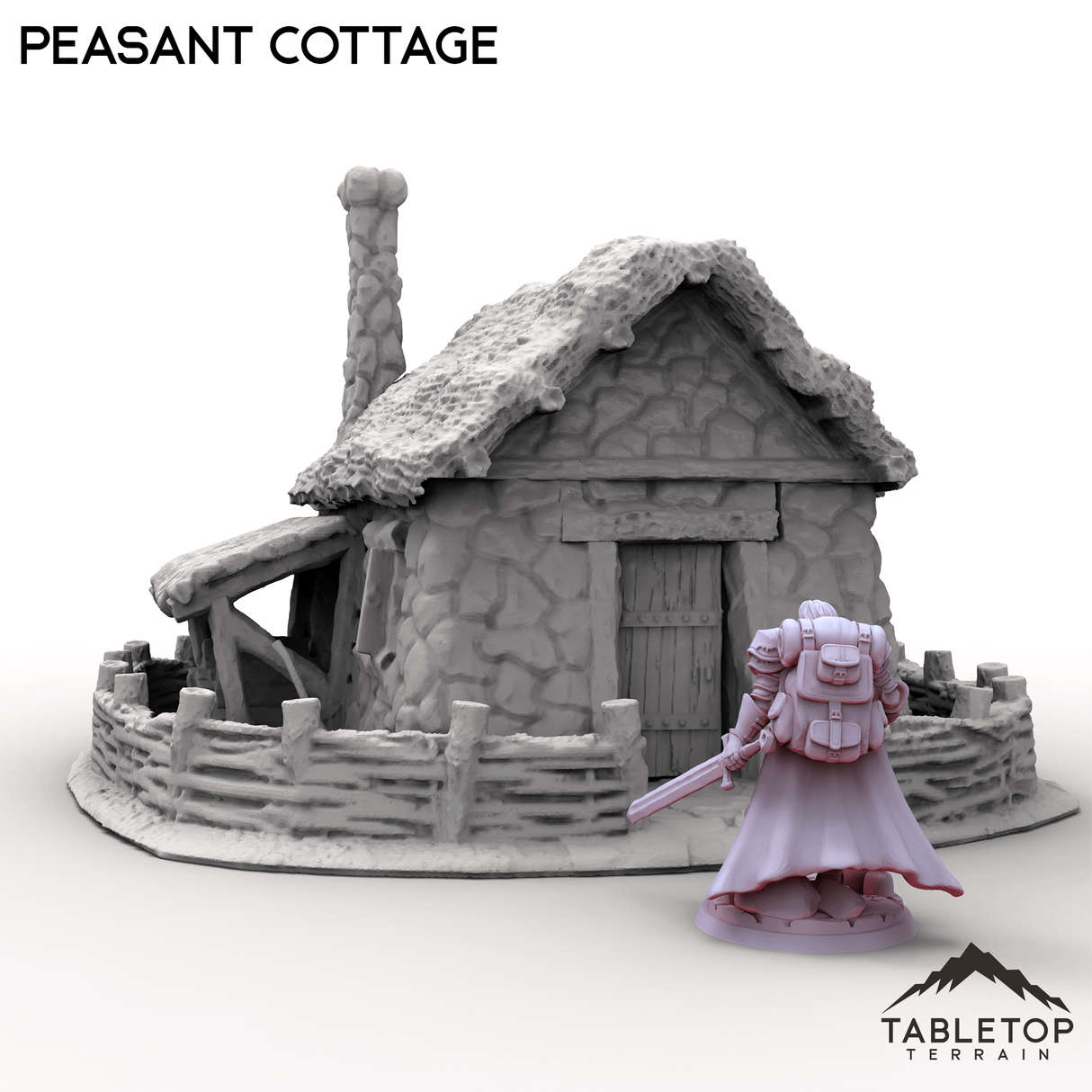 Tabletop Terrain Building Peasant Cottage
