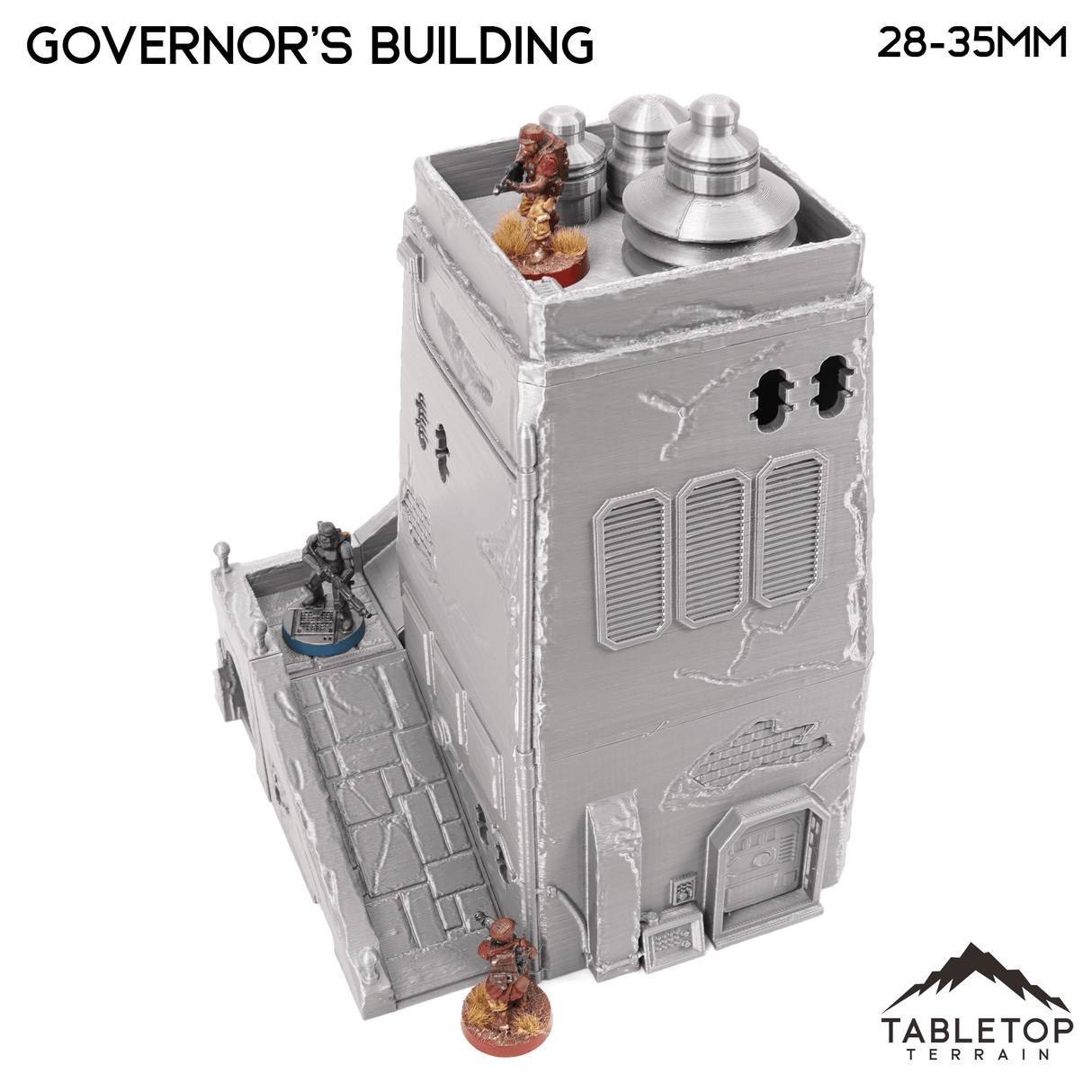 Tabletop Terrain Building Pilgrim City Governor's Building - Star Wars Legion Shatterpoint Building