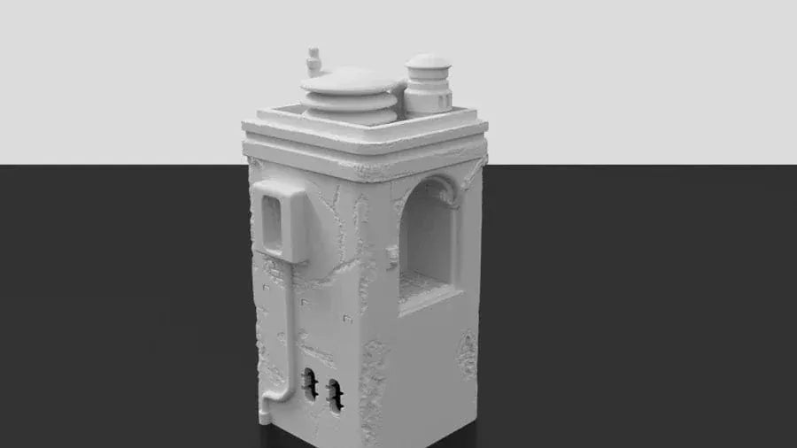Tabletop Terrain Building Pilgrim City House B - Star Wars Legion Shatterpoint Building