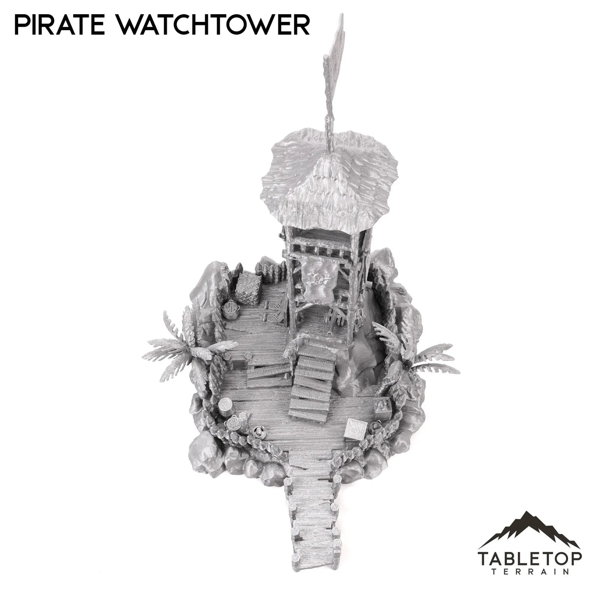Tabletop Terrain Building Pirate Watchtower