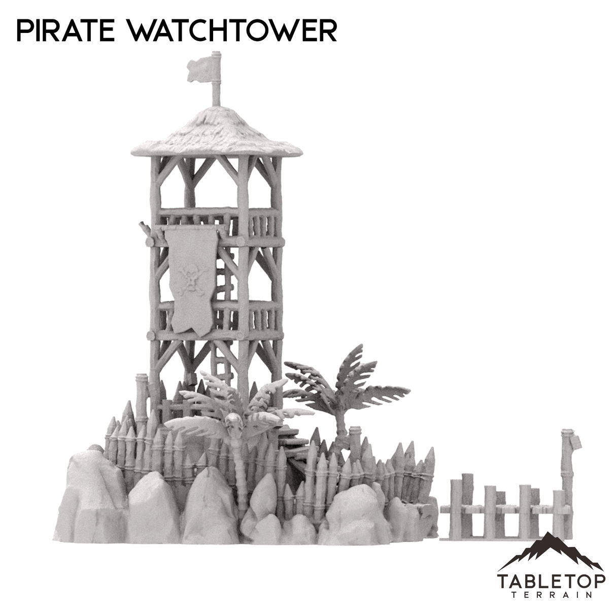 Tabletop Terrain Building Pirate Watchtower
