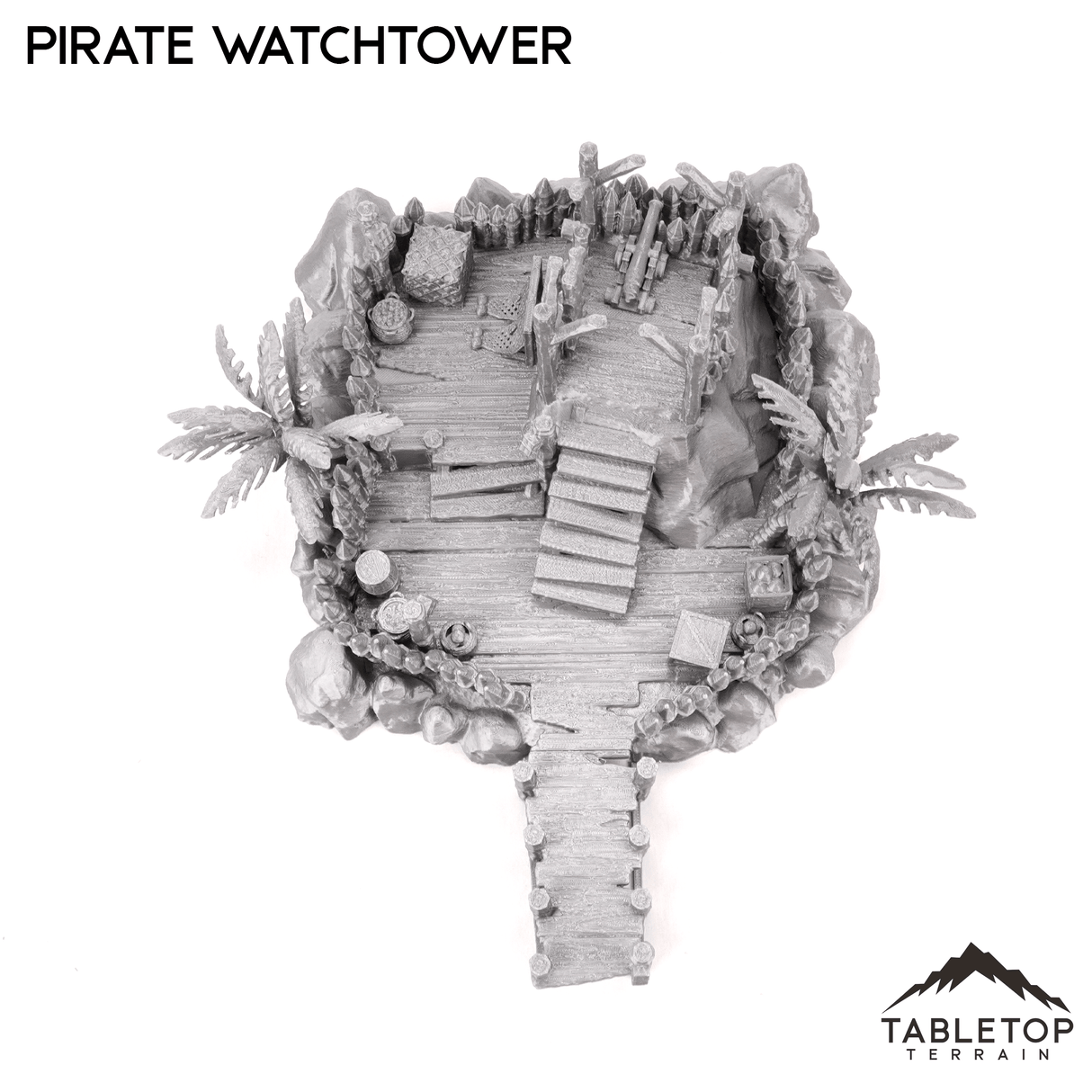 Tabletop Terrain Building Pirate Watchtower