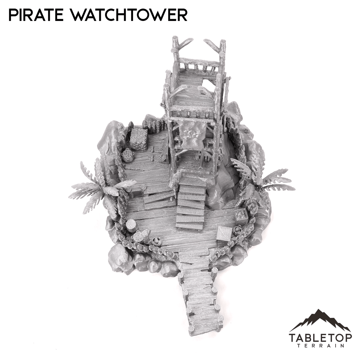 Tabletop Terrain Building Pirate Watchtower