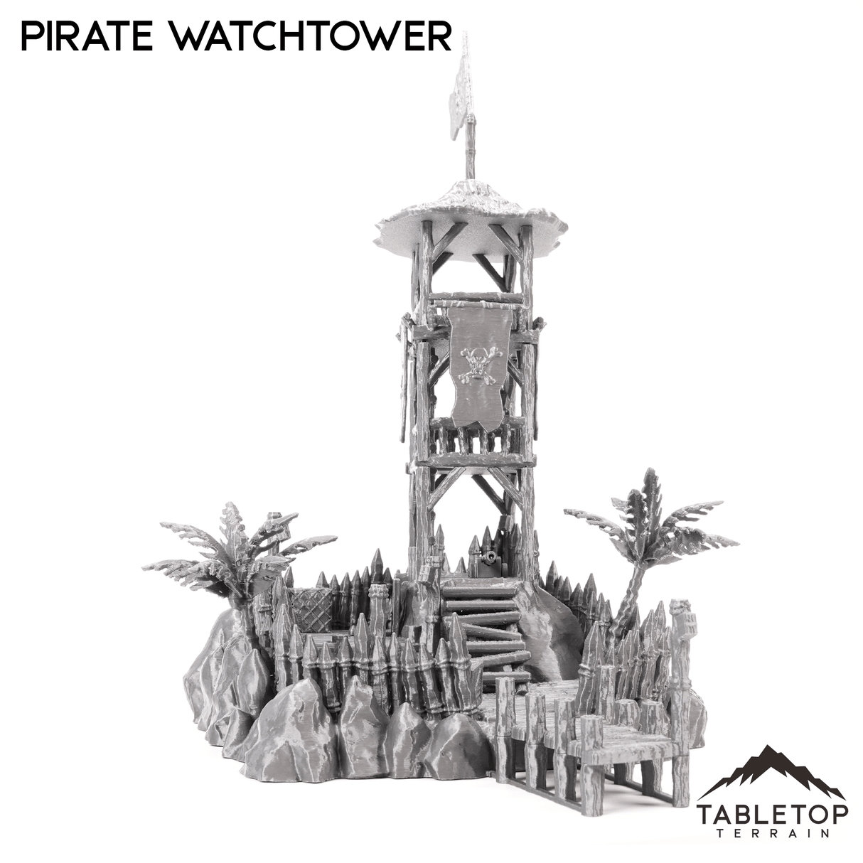 Tabletop Terrain Building Pirate Watchtower