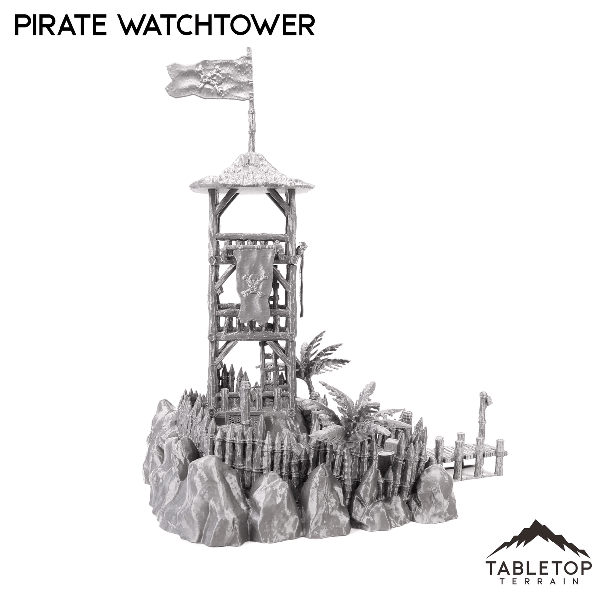 Tabletop Terrain Building Pirate Watchtower