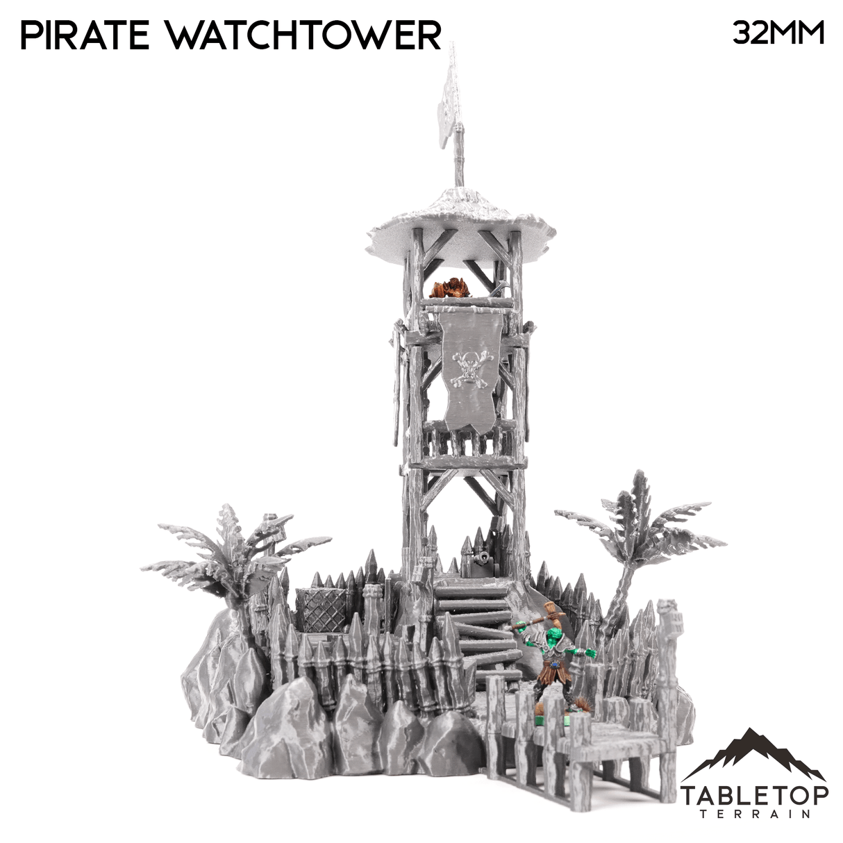 Tabletop Terrain Building Pirate Watchtower