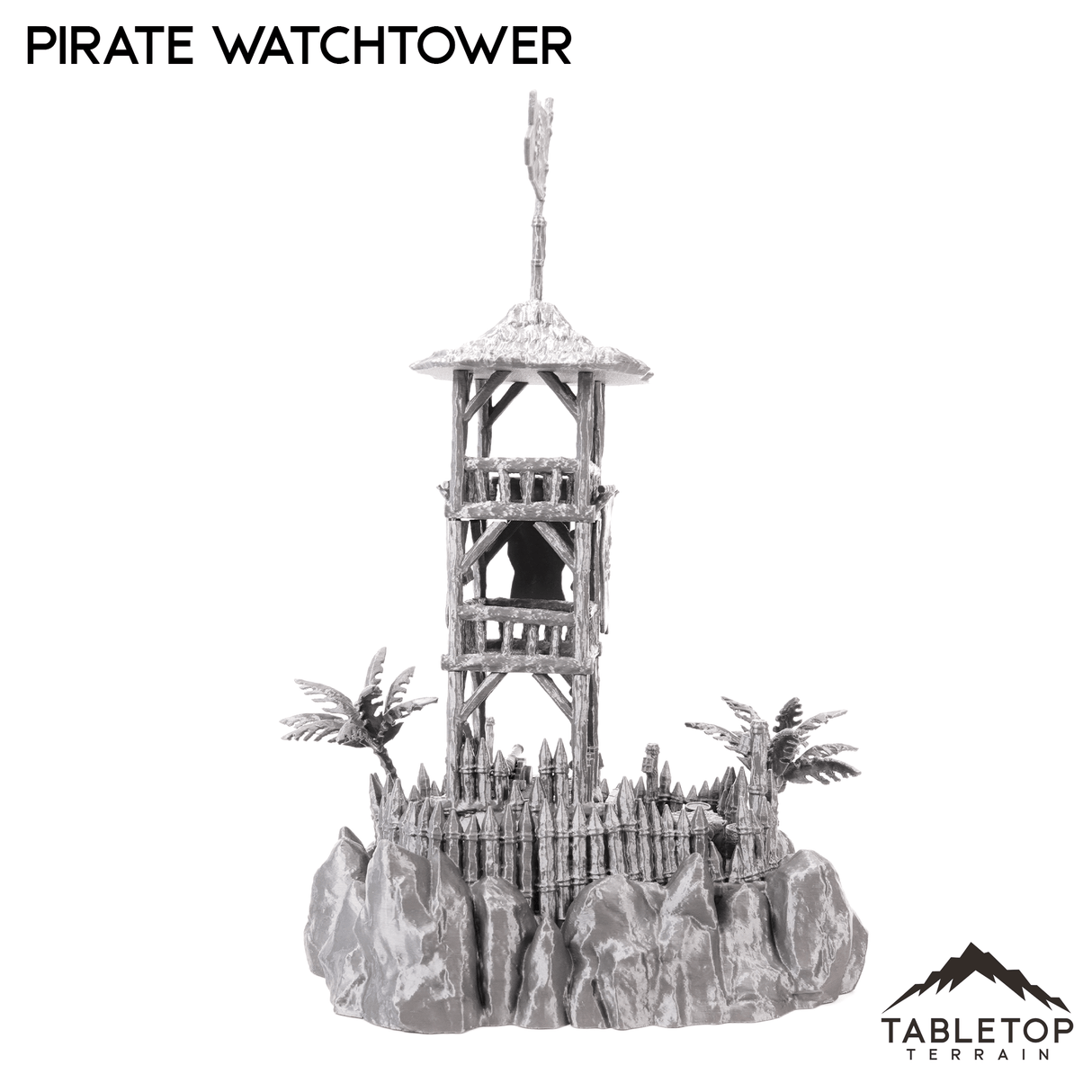 Tabletop Terrain Building Pirate Watchtower