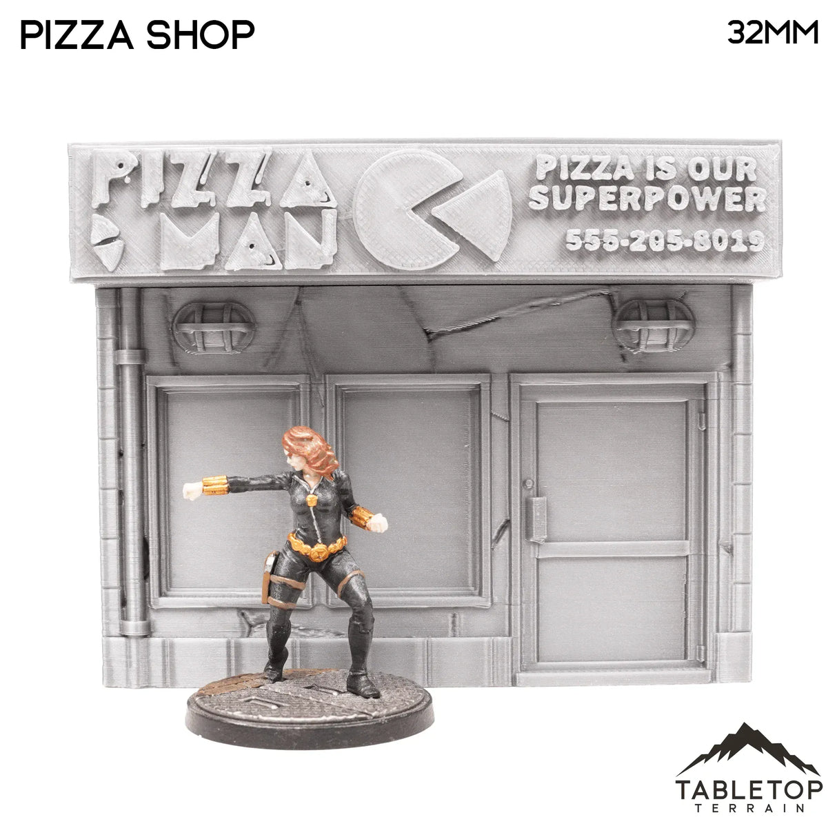 Tabletop Terrain Building Pizza Shop
