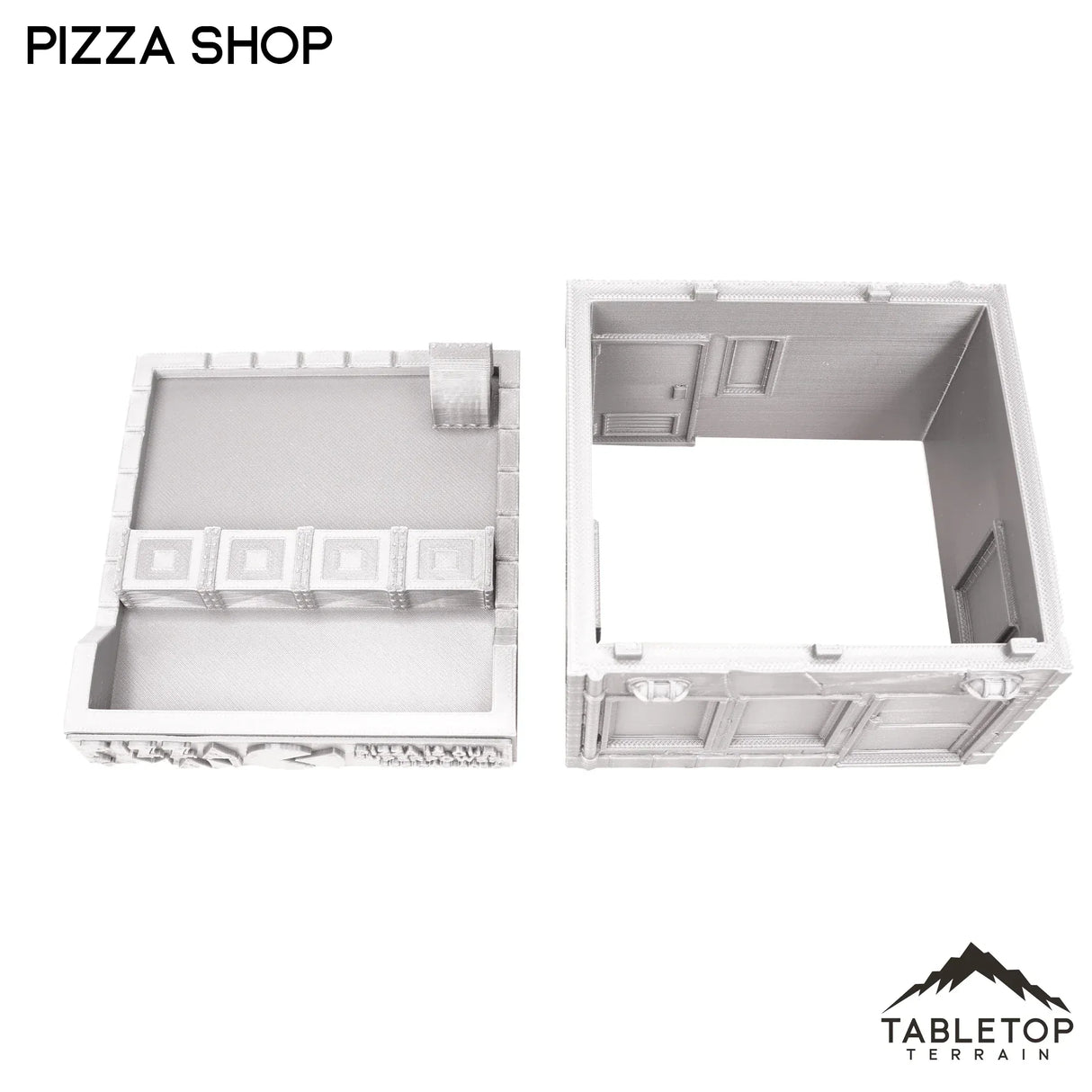 Tabletop Terrain Building Pizza Shop