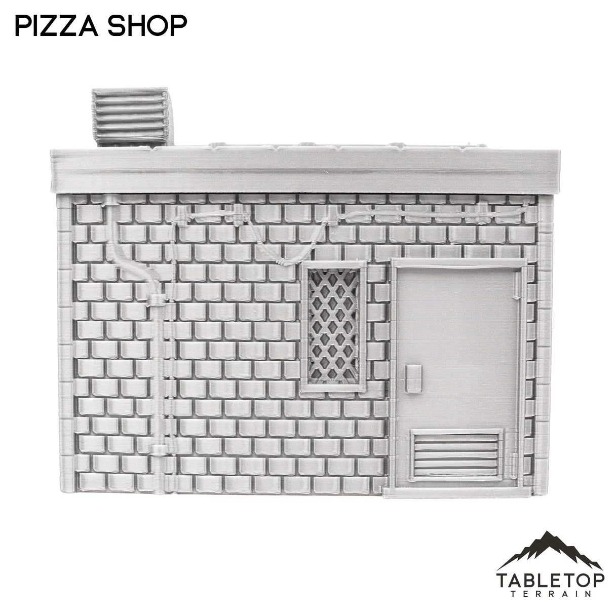 Tabletop Terrain Building Pizza Shop