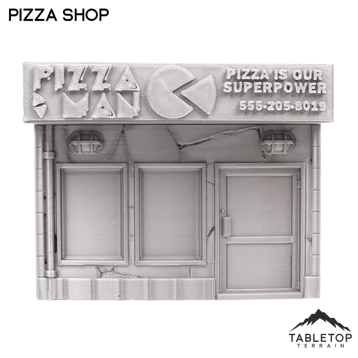 Tabletop Terrain Building Pizza Shop