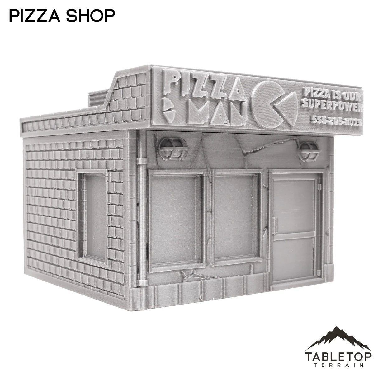 Tabletop Terrain Building Pizza Shop
