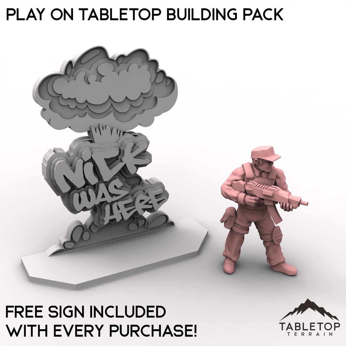 Tabletop Terrain Building Play On Tabletop Building Pack