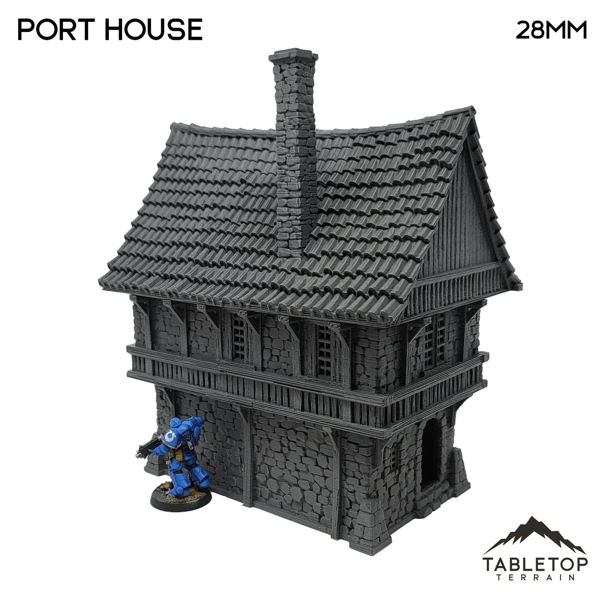 Tabletop Terrain Building Port House - Fantasy Building