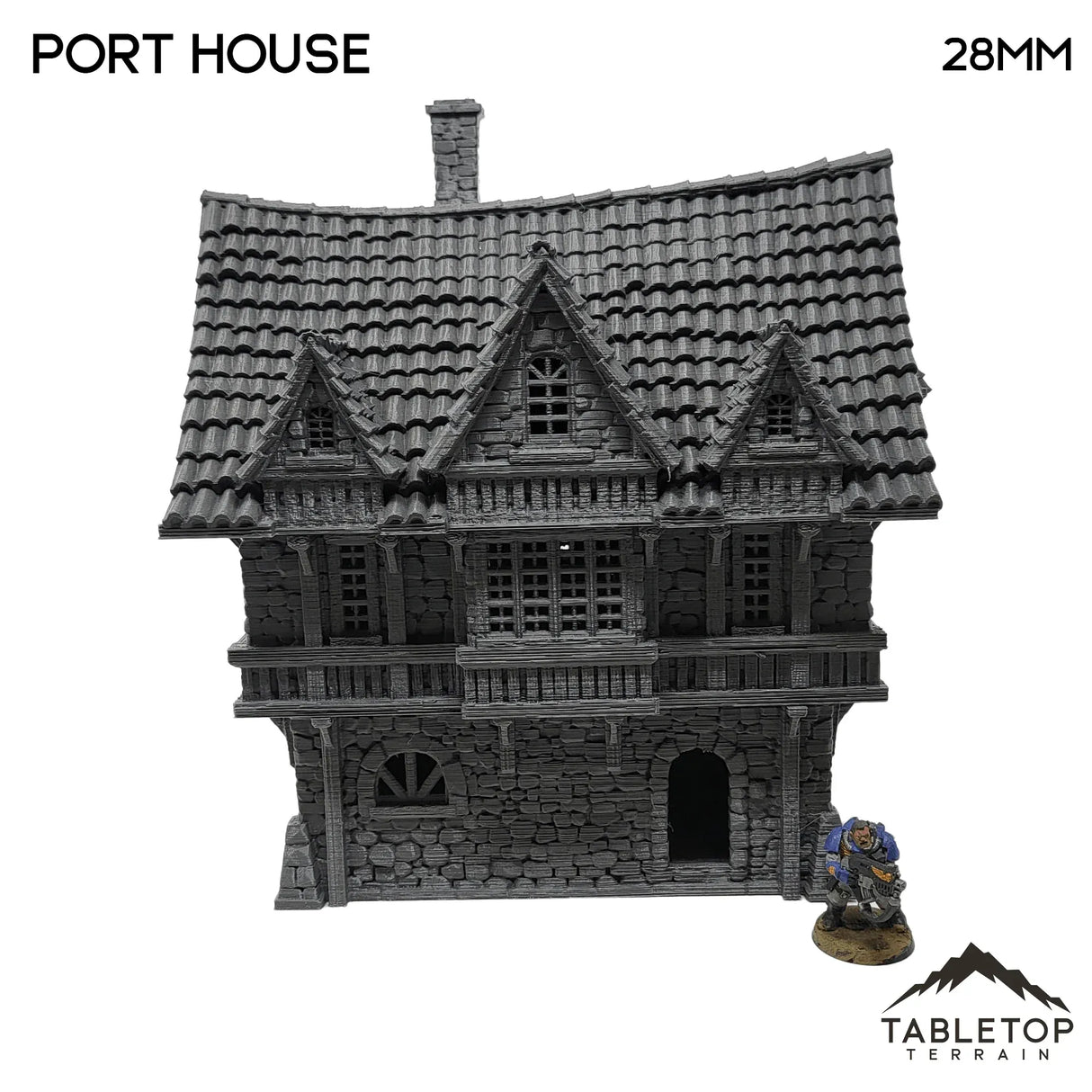 Tabletop Terrain Building Port House - Fantasy Building