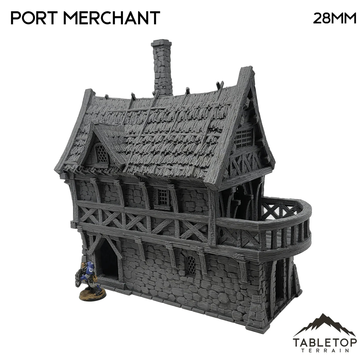 Tabletop Terrain Building Port Merchant - Fantasy Building
