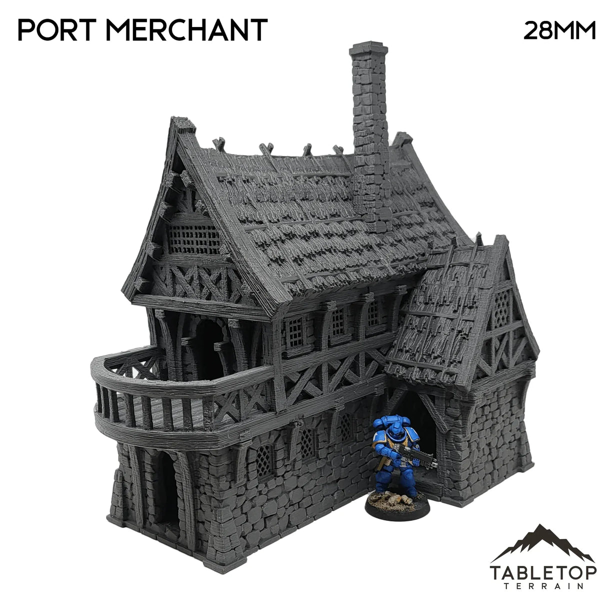 Tabletop Terrain Building Port Merchant - Fantasy Building