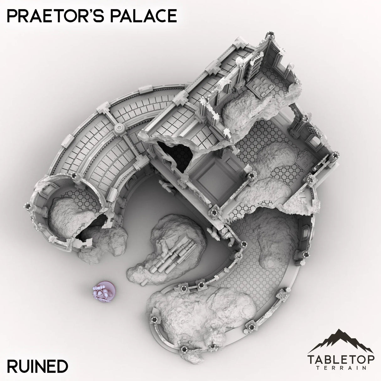 Tabletop Terrain Building Praetor's Palace