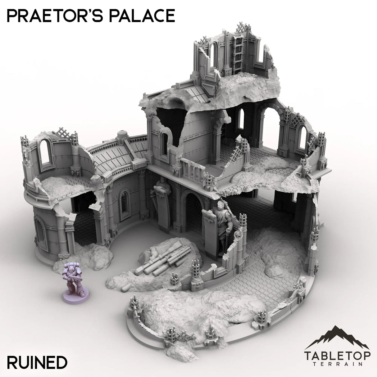 Tabletop Terrain Building Praetor's Palace