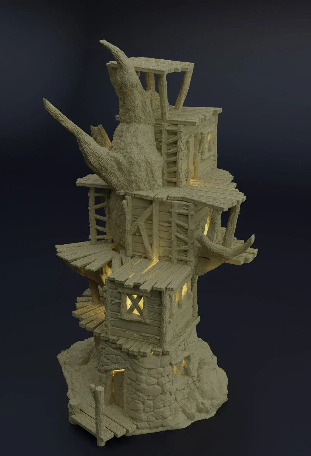 Tabletop Terrain Building Ratling Hovel