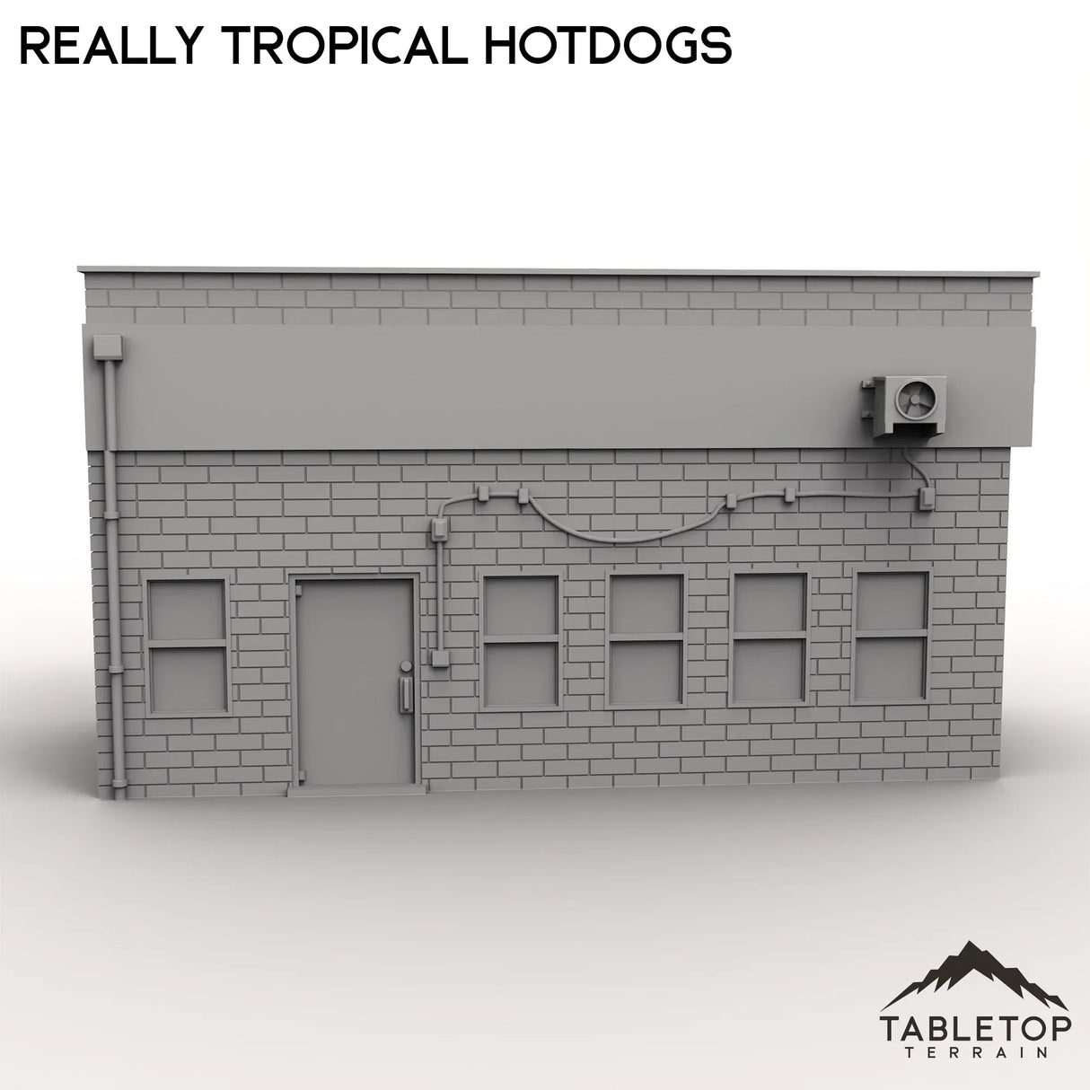 Tabletop Terrain Building Really Tropical Hotdogs