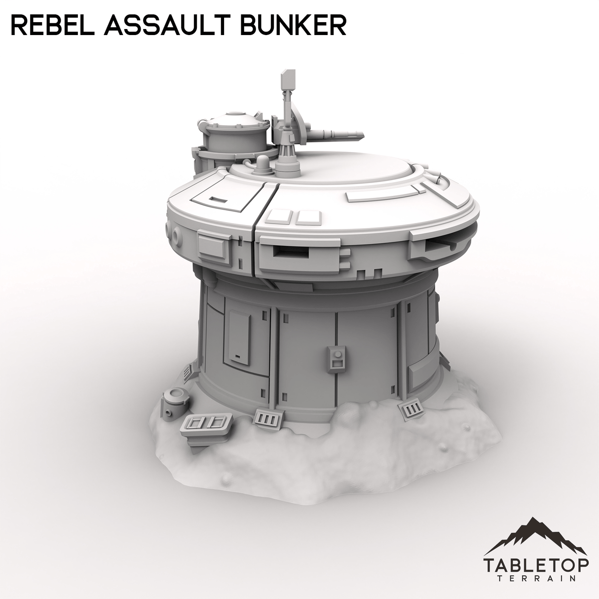 Tabletop Terrain Building Rebel Assault Bunker