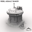 Tabletop Terrain Building Rebel Assault Bunker