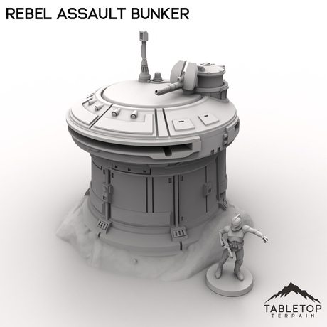 Tabletop Terrain Building Rebel Assault Bunker