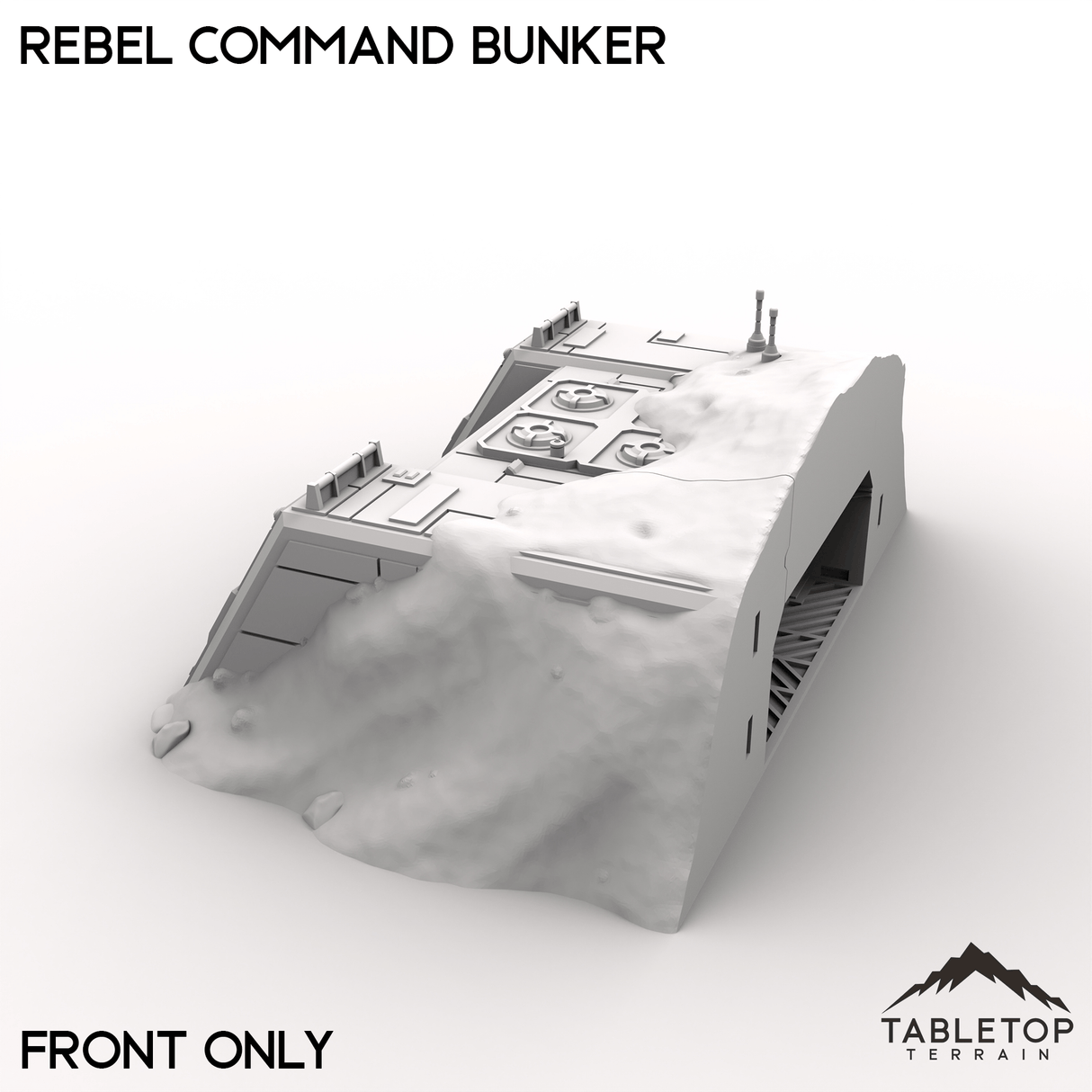 Tabletop Terrain Building Rebel Command Bunker
