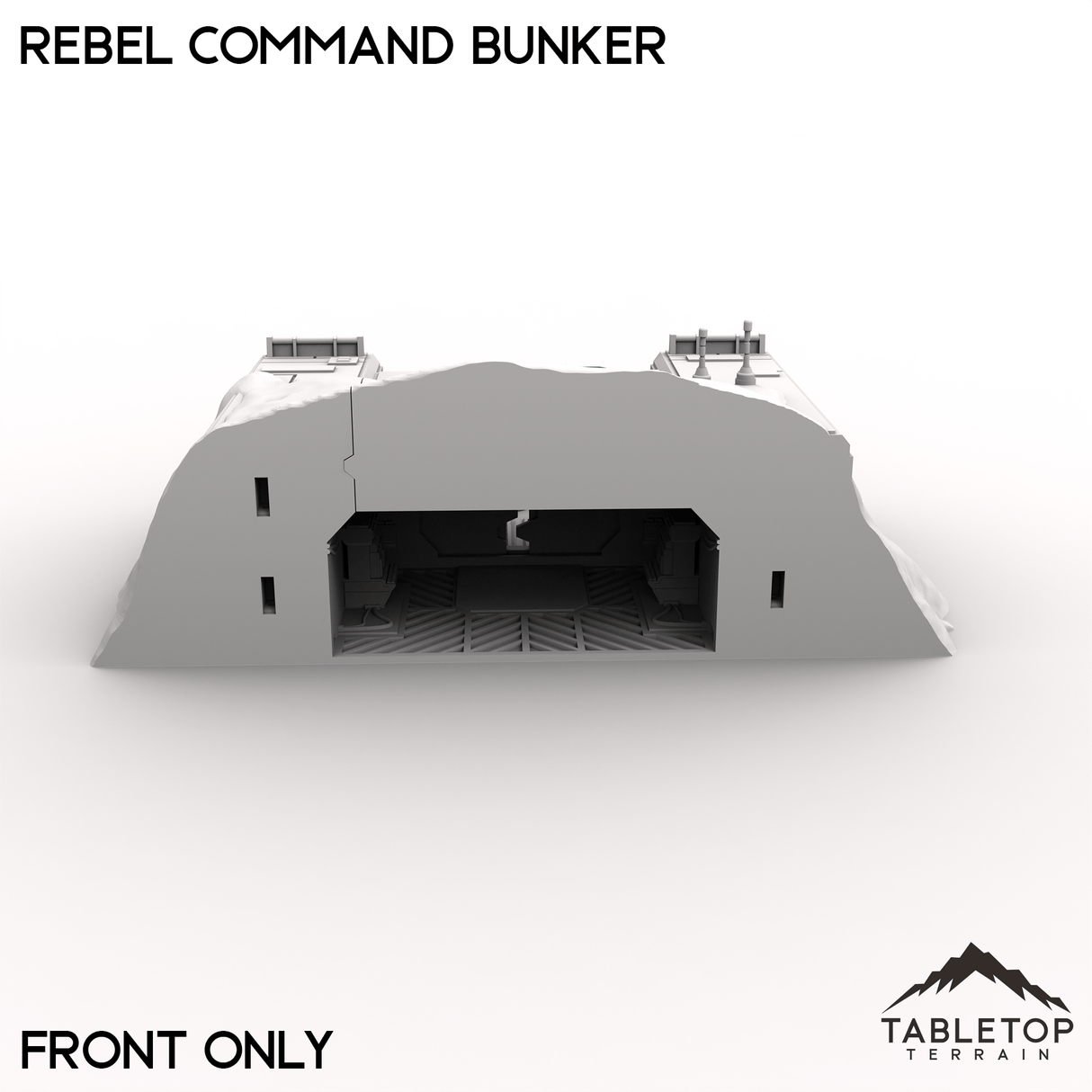 Tabletop Terrain Building Rebel Command Bunker