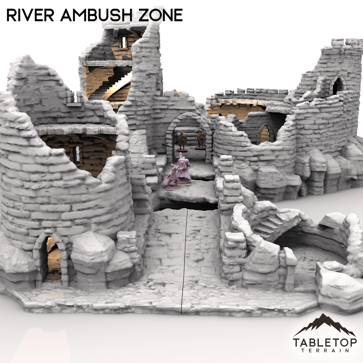 Tabletop Terrain Building River Ambush Zone